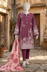 JACQUARD 3PCS UNSTITCHED
