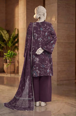 PRINTED LAWN STITCHED 3 PIECE