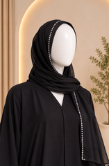 BLACK CASUAL ABAYA