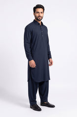 CHARCOAL BLENDED KAMEEZ SHALWAR