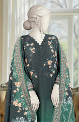 PRINTED KHADDAR 3PCS UNSTITCHED