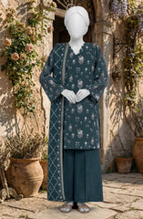 PRINTED TEXTURED LAWN 3PCS UNSTITCHED
