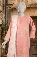 JACQUARD 3PCS UNSTITCHED