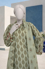 PRINTED TEXTURED LAWN 3PCS UNSTITCHED