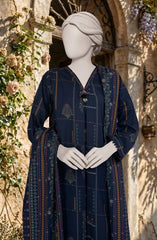 PRINTED TEXTURED LAWN 3PCS UNSTITCHED