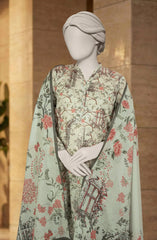 PRINTED LAWN STITCHED 3 PIECE