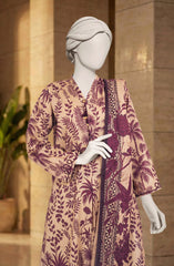 PRINTED LAWN STITCHED 3 PIECE