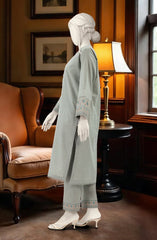 EMBROIDERED JACQUARD STITCHED 2 PIECE