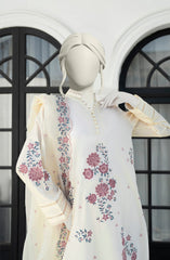 EMBROIDERED CAMBRIC STITCHED 3 PIECE