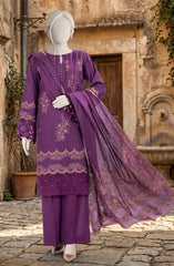 JACQUARD 3PCS UNSTITCHED