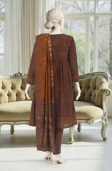 PRINTED KHADDAR 3PCS UNSTITCHED