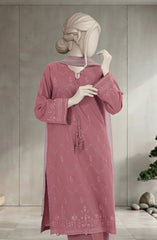 EMBROIDERED CAMBRIC 3PCS UNSTITCHED