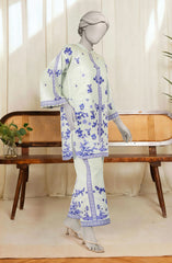 PRINTED KHADDAR STITCHED 2 PIECE