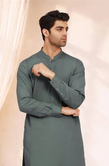 SEA-GREEN BLENDED KAMEEZ SHALWAR