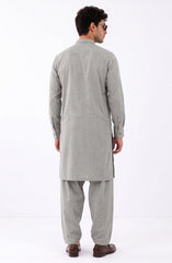 AFRICAN-SAGE EMBROIDERED BLENDED KAMEEZ SHALWAR