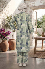 PRINTED CAMBRIC STITCHED 2 PIECE