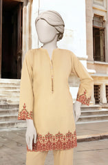 EMBROIDERED CAMBRIC STITCHED 2 PIECE