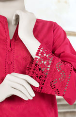 EMBROIDERED CAMBRIC STITCHED 2 PIECE