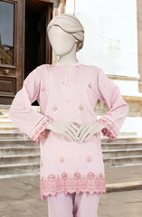 EMBROIDERED CAMBRIC STITCHED 2 PIECE