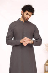 TEA-PINK BLENDED KAMEEZ SHALWAR