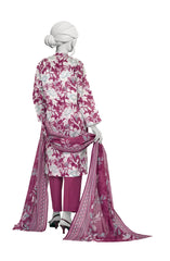 PRINTED TEXTURED LAWN 3PCS UNSTITCHED