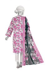 PRINTED TEXTURED LAWN 3PCS UNSTITCHED