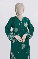 EMBROIDERED CAMBRIC STITCHED 2 PIECE