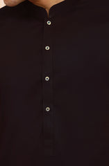 CHOCOLATE-BROWN 100% COTTON KAMEEZ SHALWAR