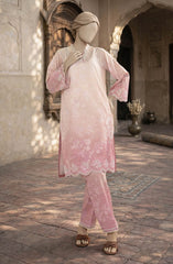 EMBROIDERED CAMBRIC STITCHED 2 PIECE