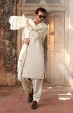 WINTER'24 MEN KAMEEZ SHALWAR BEIGE