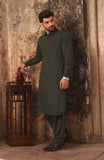 WINTER'24 MEN KAMEEZ SHALWAR OLIVE