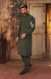 WINTER'24 MEN KAMEEZ SHALWAR OLIVE