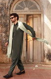 WINTER'24 MEN KAMEEZ SHALWAR OLIVE