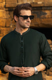 WINTER'24 MEN KURTA SEMI FORMAL GREEN