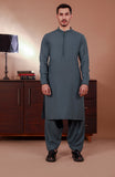 WINTER'24 MEN KAMEEZ SHALWAR SLATE GREY