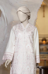 EMBROIDERED CAMBRIC 3PCS UNSTITCHED