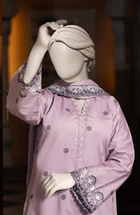EMBROIDERED CAMBRIC 3PCS UNSTITCHED