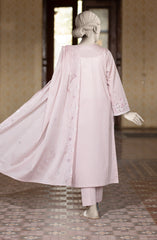 EMBROIDERED CAMBRIC STITCHED 3 PIECE