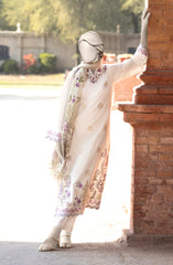 EMBROIDERED CAMBRIC STITCHED 3 PIECE