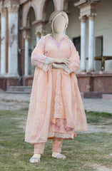 EMBROIDERED CAMBRIC STITCHED 3 PIECE