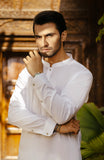 MEN KAMEEZ SHALWAR WHITE