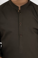 OLIVE-GREEN KURTA PAJAMA