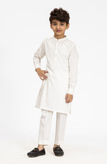 OFF WHITE KURTA PAJAMA
