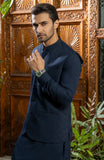 MEN WAISTCOAT FORMAL NAVY BLUE