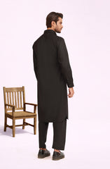 BLACK BLENDED KAMEEZ SHALWAR