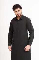 BLACK BLENDED KAMEEZ SHALWAR