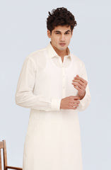 OFF-WHITE 100% COTTON KAMEEZ SHALWAR