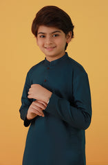 BOYS KURTA NAVY BLUE