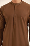 MEN KAMEEZ SHALWAR BROWN