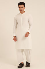 MEN KAMEEZ SHALWAR OFF WHITE
